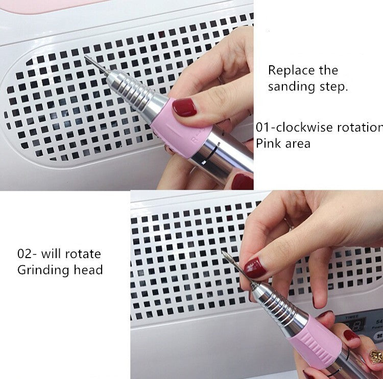 Multi-fonction nail cleaner